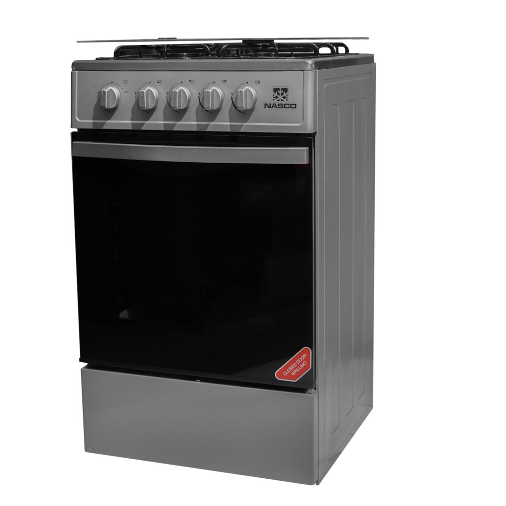 Nasco 50 x 50 cm 4-Burner Gas Cooker with Grill – Model NASGC-SNIPER50TS-G – view 2