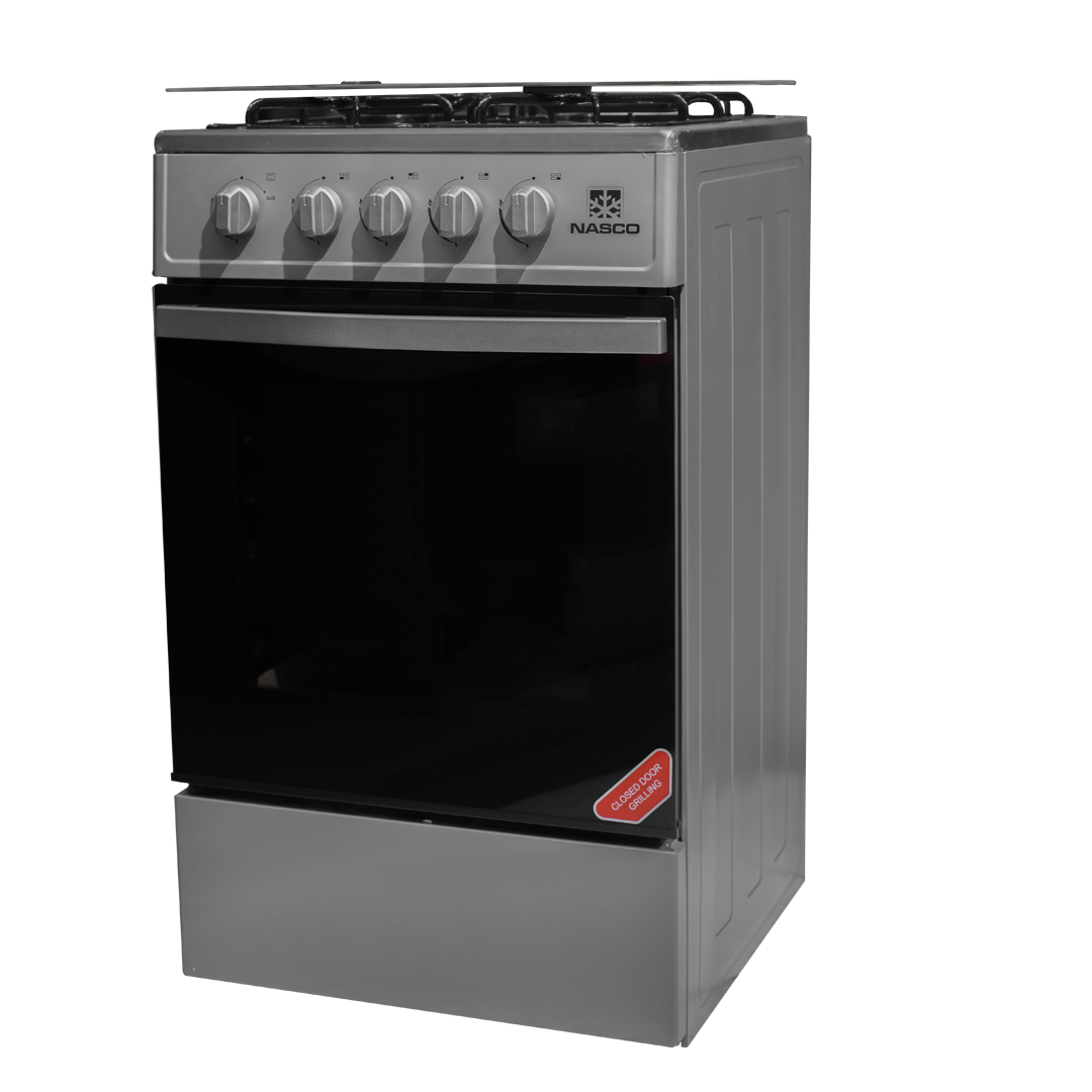 Nasco 50 x 50 cm 4-Burner Gas Cooker with Grill – Model NASGC-SNIPER50TS-G – view 2