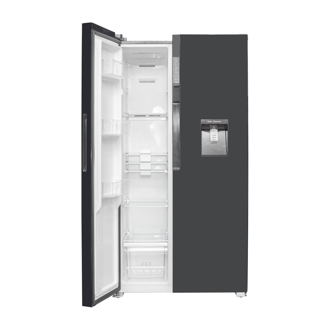 Nasco 527 L Side by Side Refrigerator with Water Dispenser – Model NASSB2-64S