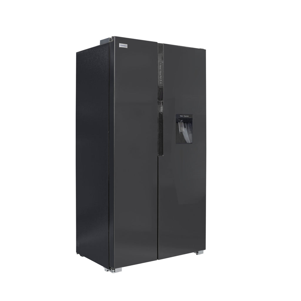 Nasco 527 L Side by Side Refrigerator with Water Dispenser – Model NASSB2-64S – view 3