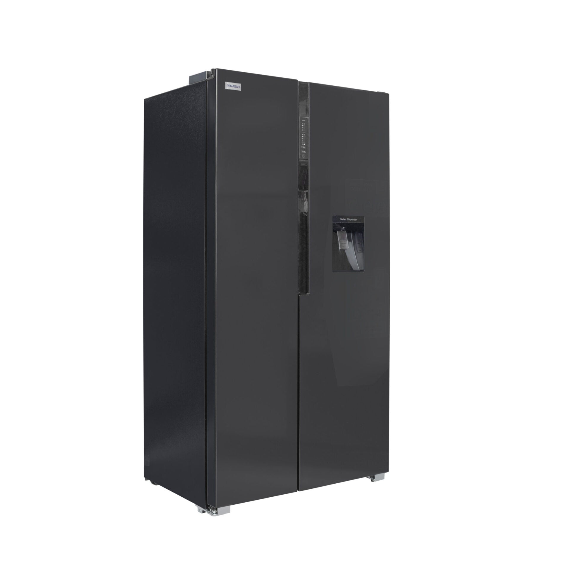 Nasco 527 L Side by Side Refrigerator with Water Dispenser – Model NASSB2-64S – view 3