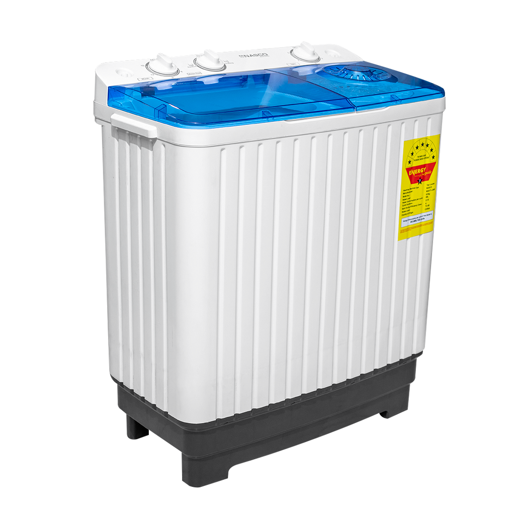 Nasco 8 kg Twin Tub Semi-Automatic Washing Machine – Model NASTT-JS80 – view 4