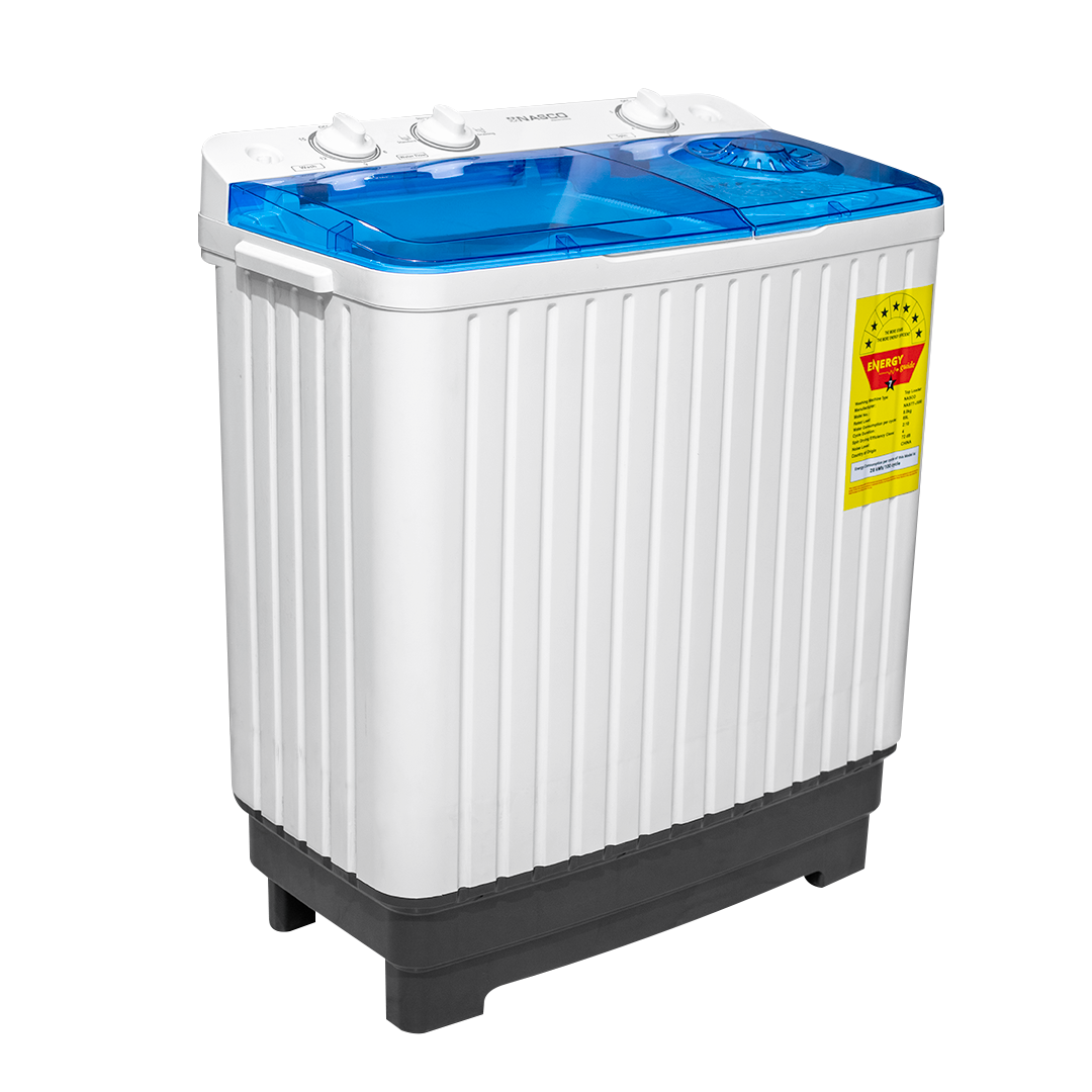 Nasco 8 kg Twin Tub Semi-Automatic Washing Machine – Model NASTT-JS80 – view 4