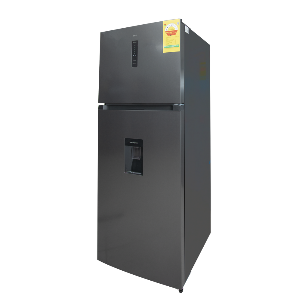 TCL 413 L Total No Frost Top Mount Refrigerator with Water Dispenser – Model P540TMGWD – view 3