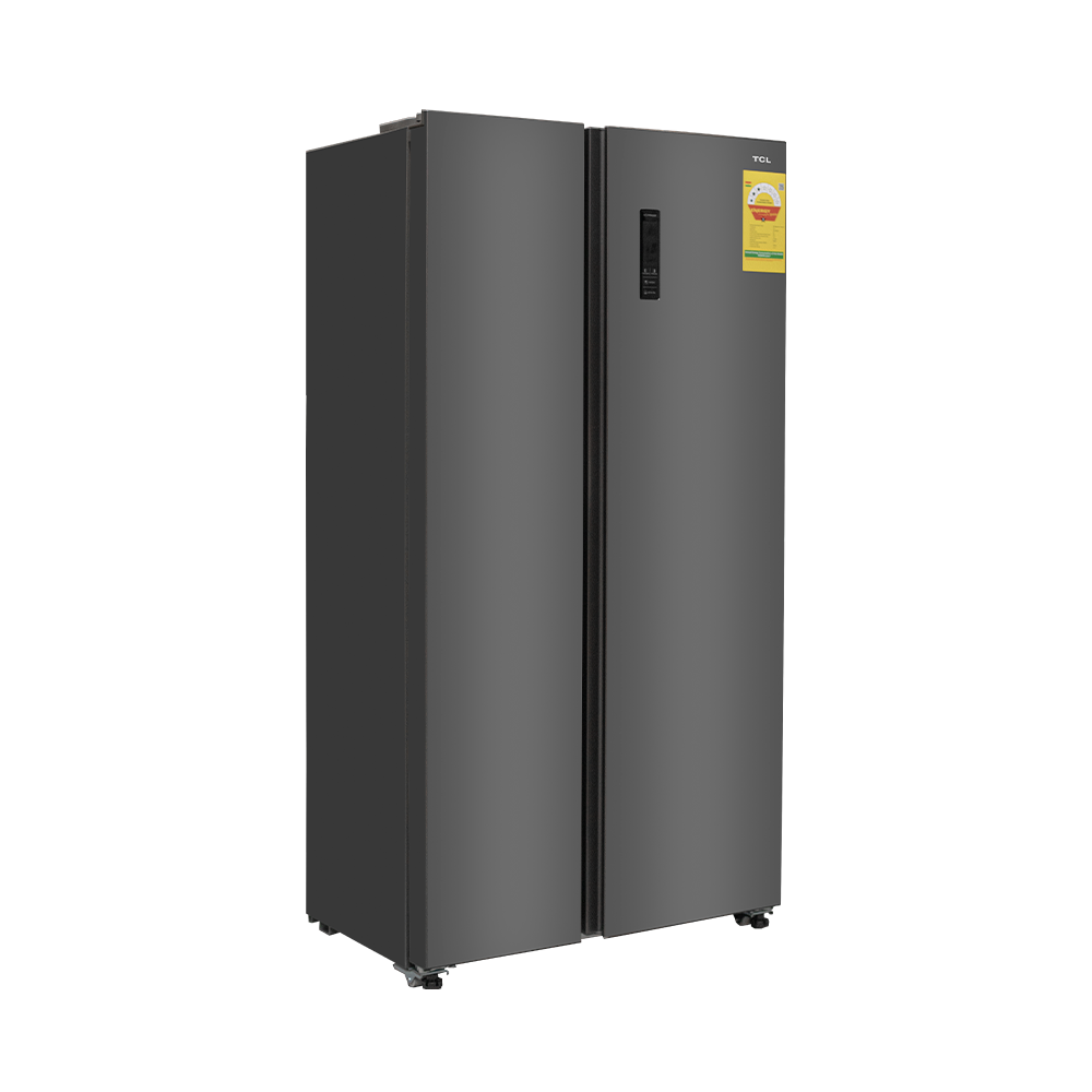 TCL 442 L Side by Side Refrigerator – Model P572SBSG – view 3