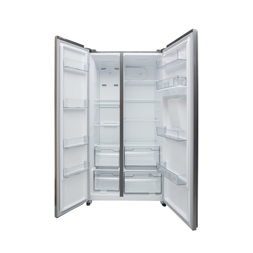 TCL 529 L Side by Side Refrigerator with Water Dispenser – Model P692SBNWD – view 4