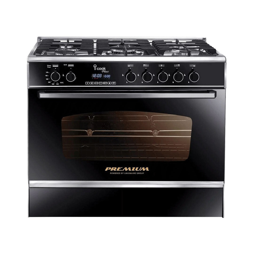 Nasco 60 x 90 cm 5-Burner Gas Cooker with Digital Control – Model PRM6090SS-DC-511-IDSC – view 4
