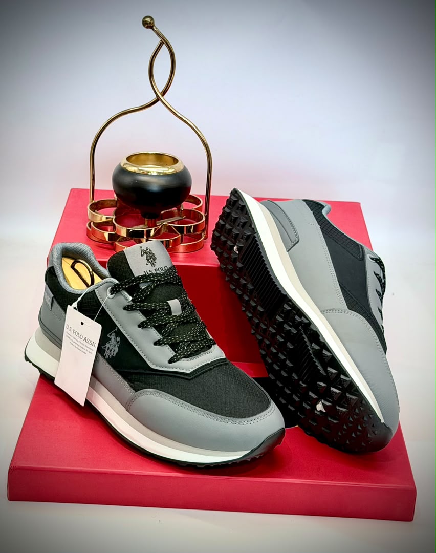 U.S. Polo Assn. Men's Casual Sneakers – Premium Lace-Up Lifestyle Shoes