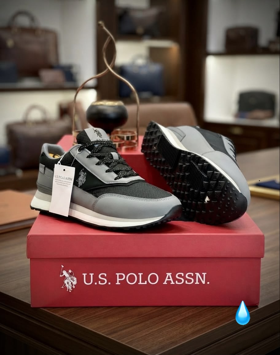 U.S. Polo Assn. Men's Casual Sneakers – Premium Lace-Up Lifestyle Shoes
