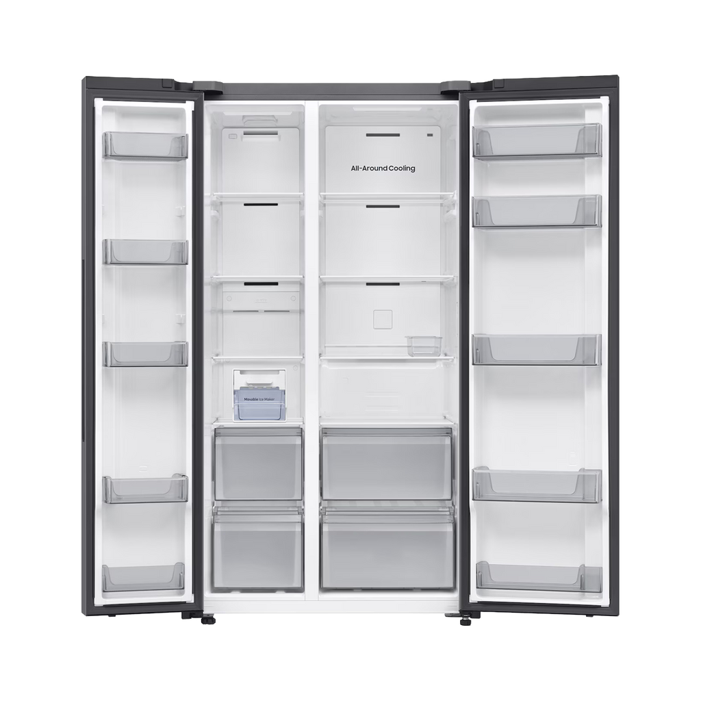 Samsung 654 L Side by Side Refrigerator – Model RS70F65Q4TGH – view 3