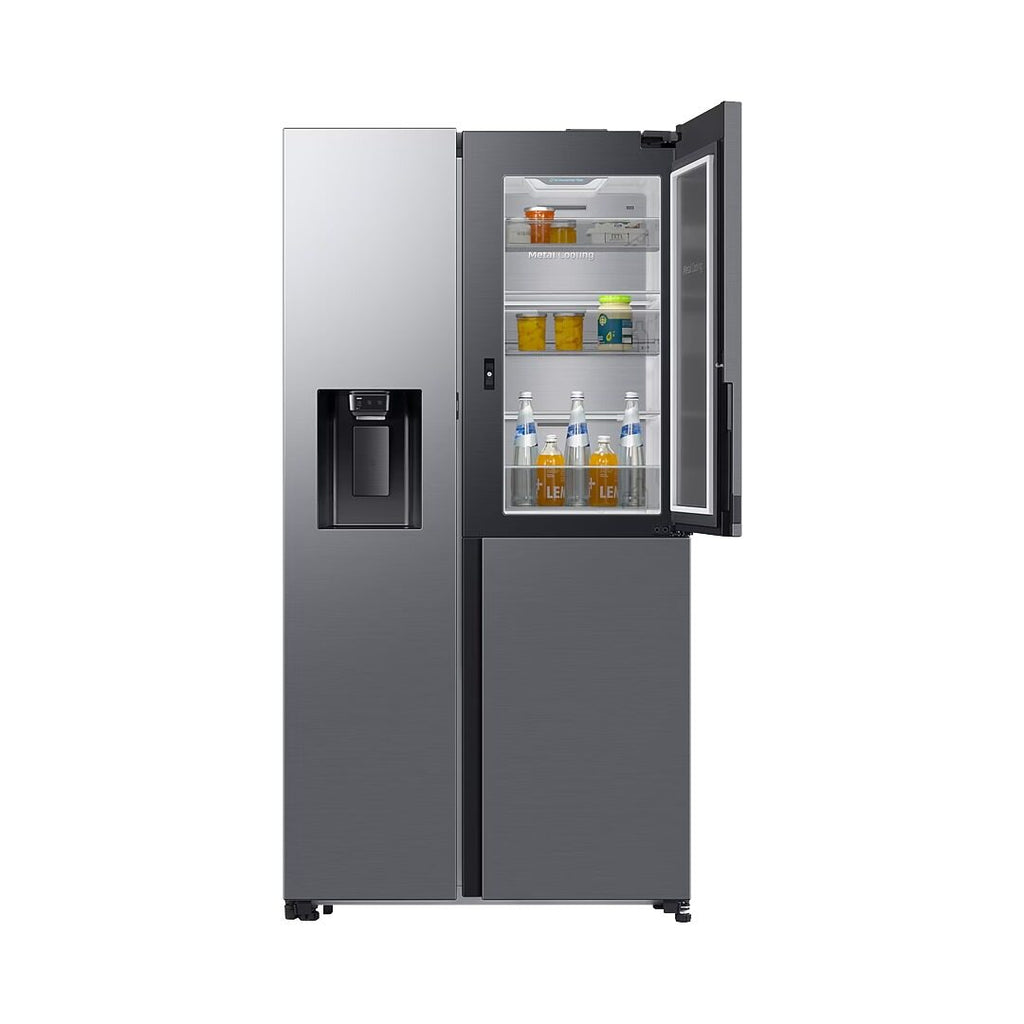 Samsung Black Side by Side Refrigerator – Model RS80F65G4FGH – view 4