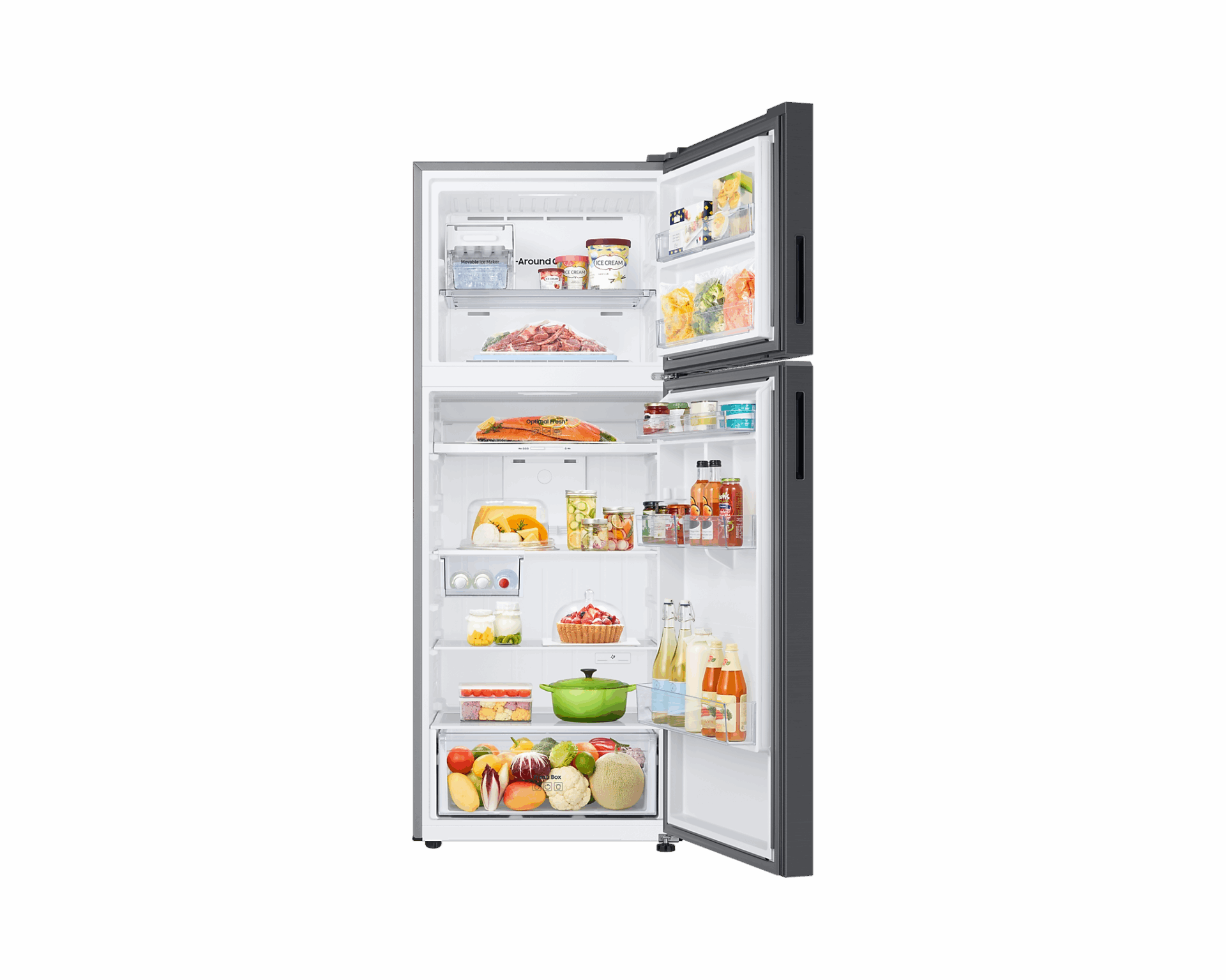 Samsung 460 L Top Mount Freezer Refrigerator – Model RT47CG6631B1UT