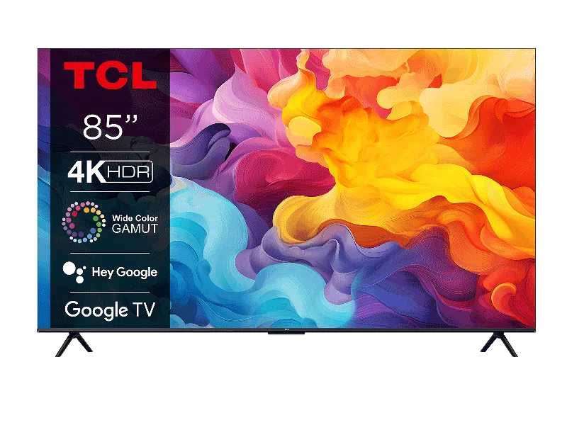 TCL 85" UHD 4K Smart Android Television – Model 85V6B