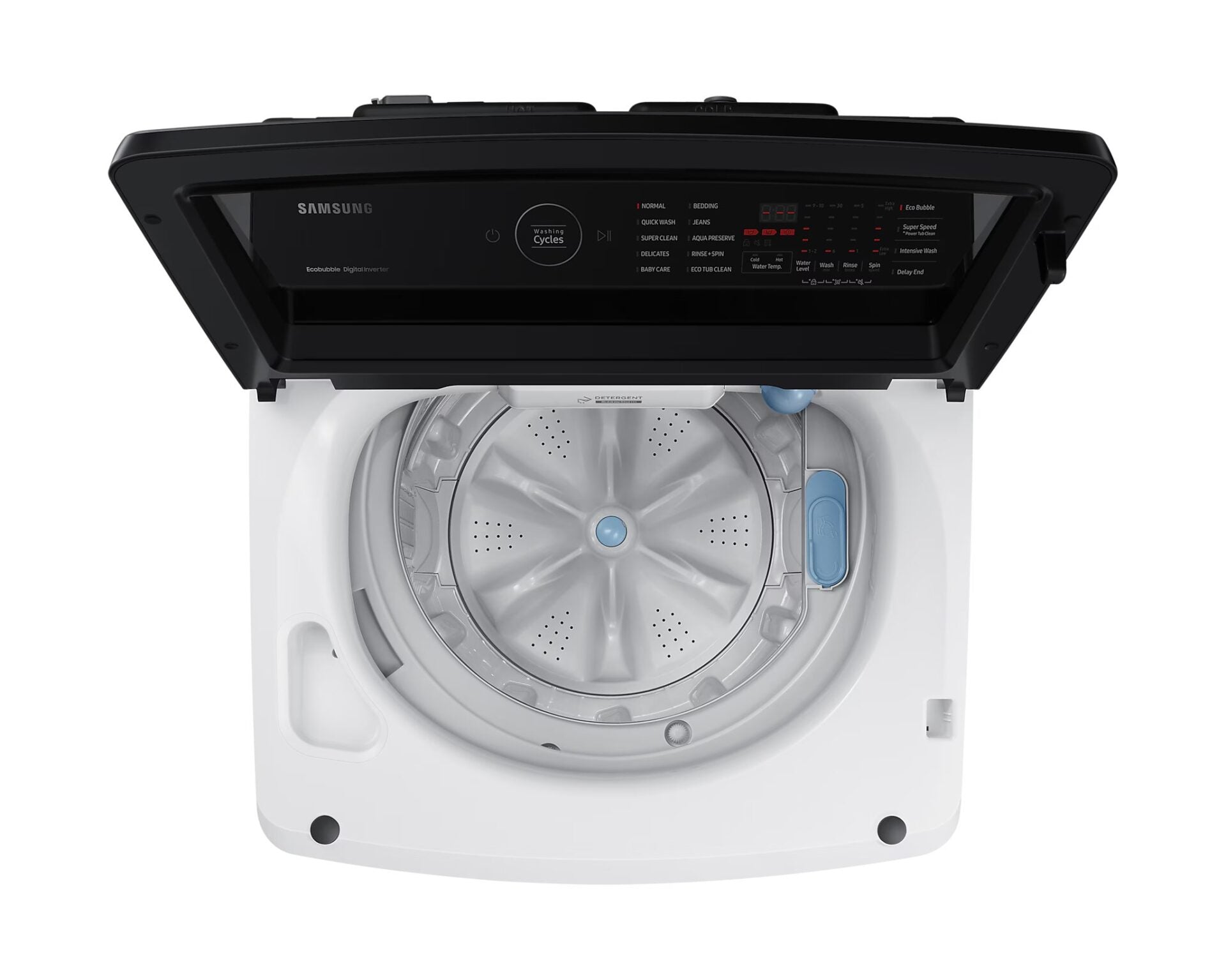 Samsung 10 kg Top Load Ecobubble Washing Machine – Model WA10CG4545BWNQ