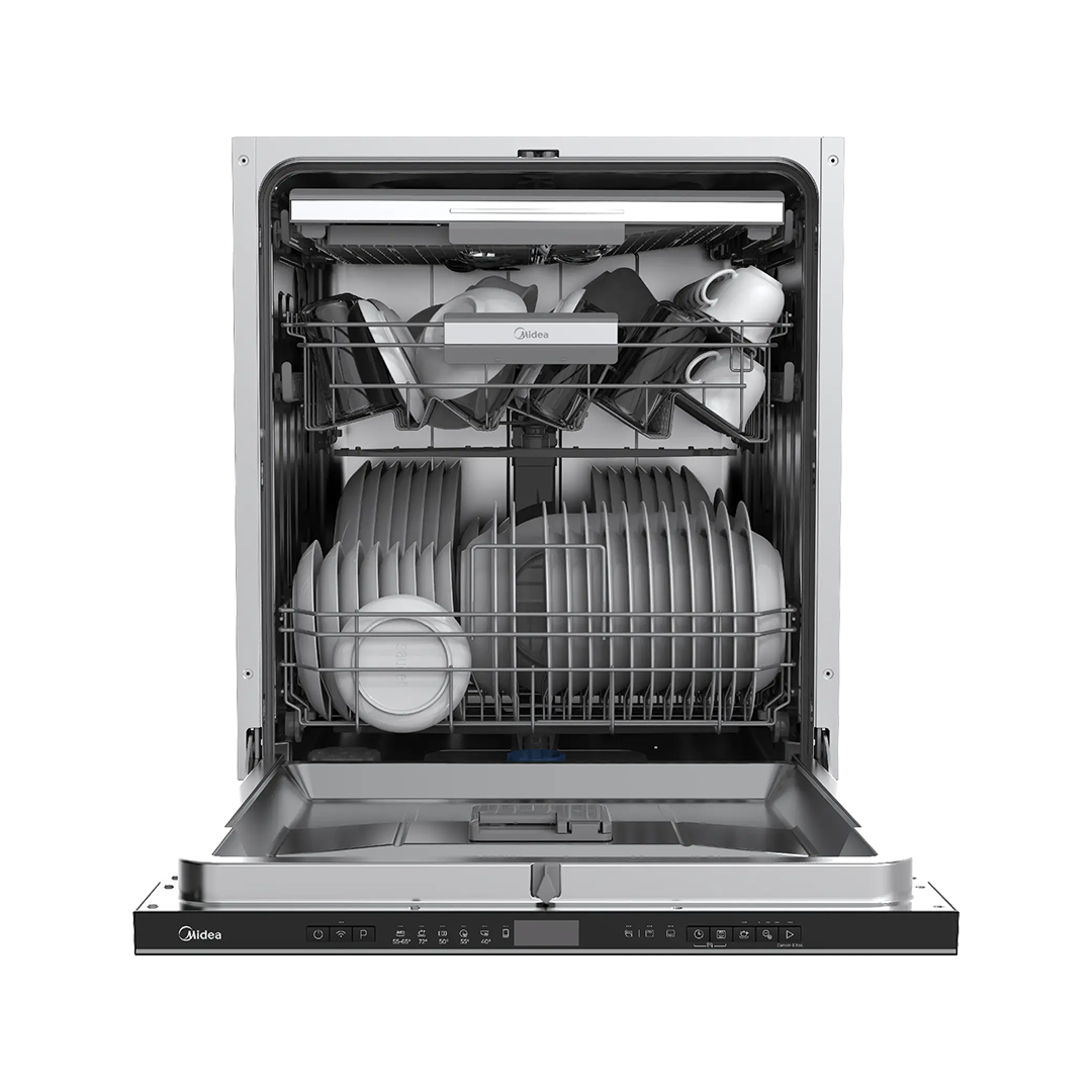 Midea 10-Place Setting Built-in Dishwasher – Model WQP10-W7704L – view 4