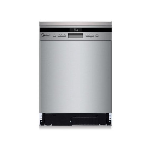 Midea 12 Place Setting Semi-Integrated Built-In Dishwasher – Model WQP12-7713E